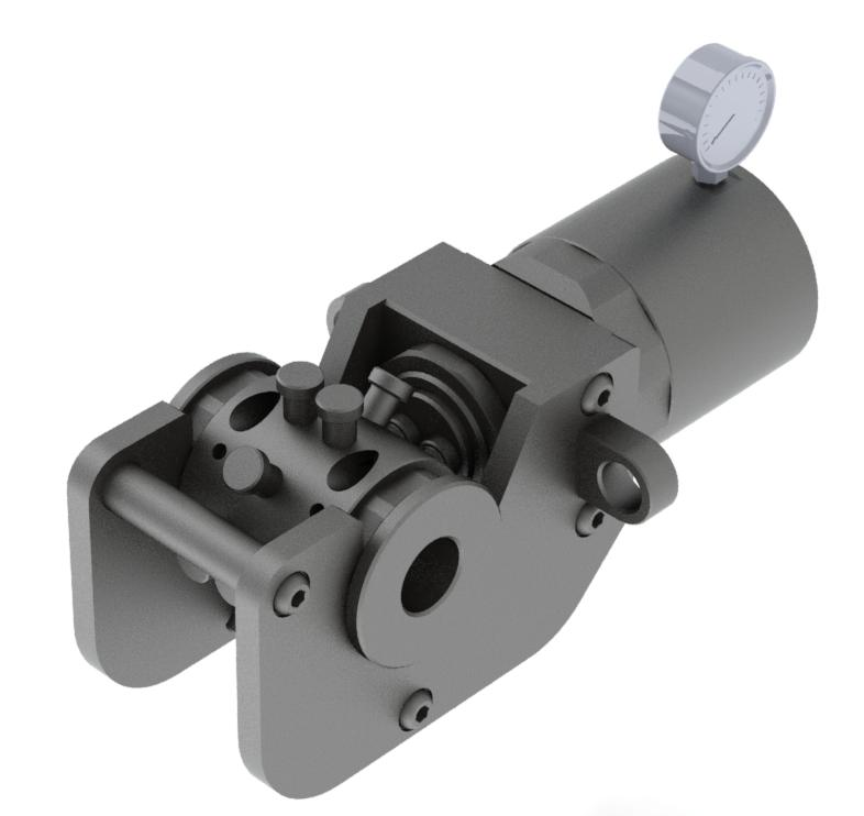 Hydraulic Dimple-On tool